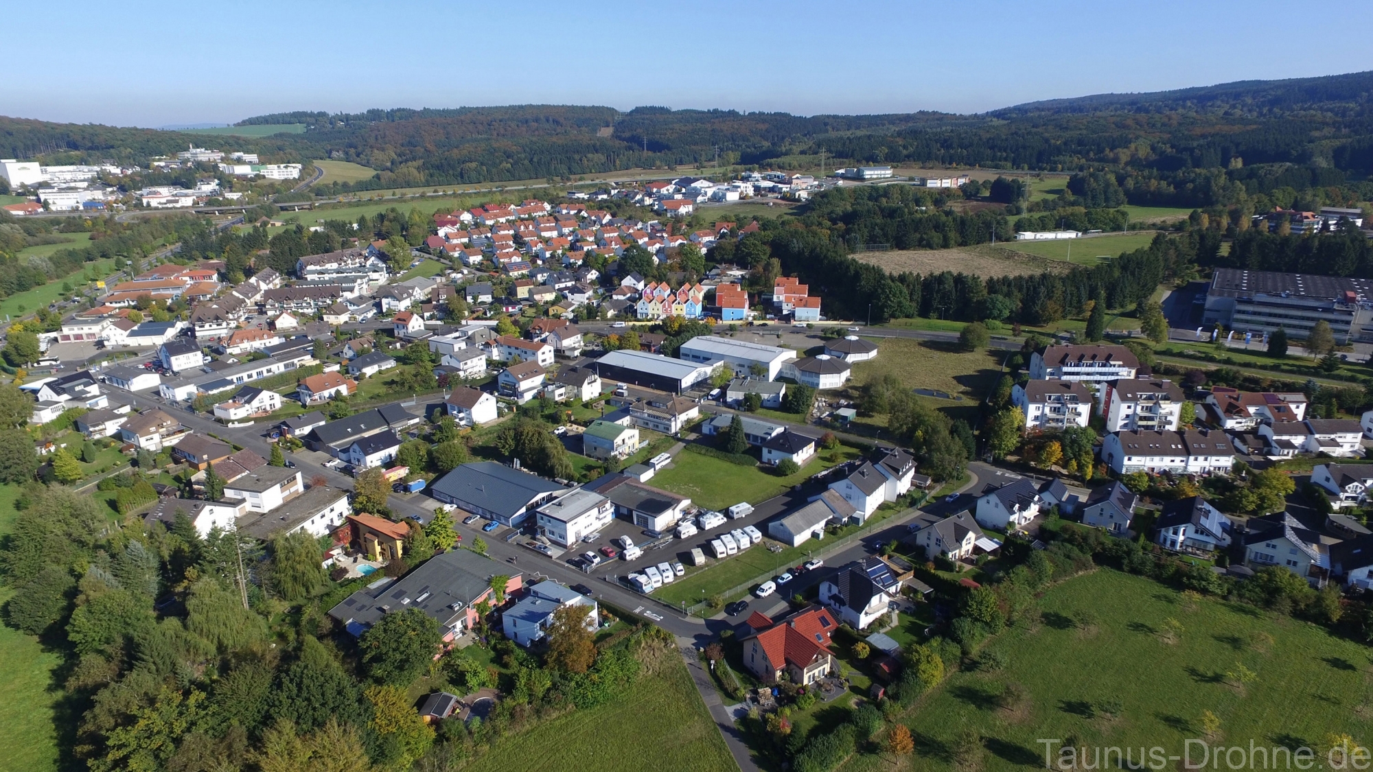 Luftaufnahmen von Taunusstein Neuhof TaunusDrohne.de